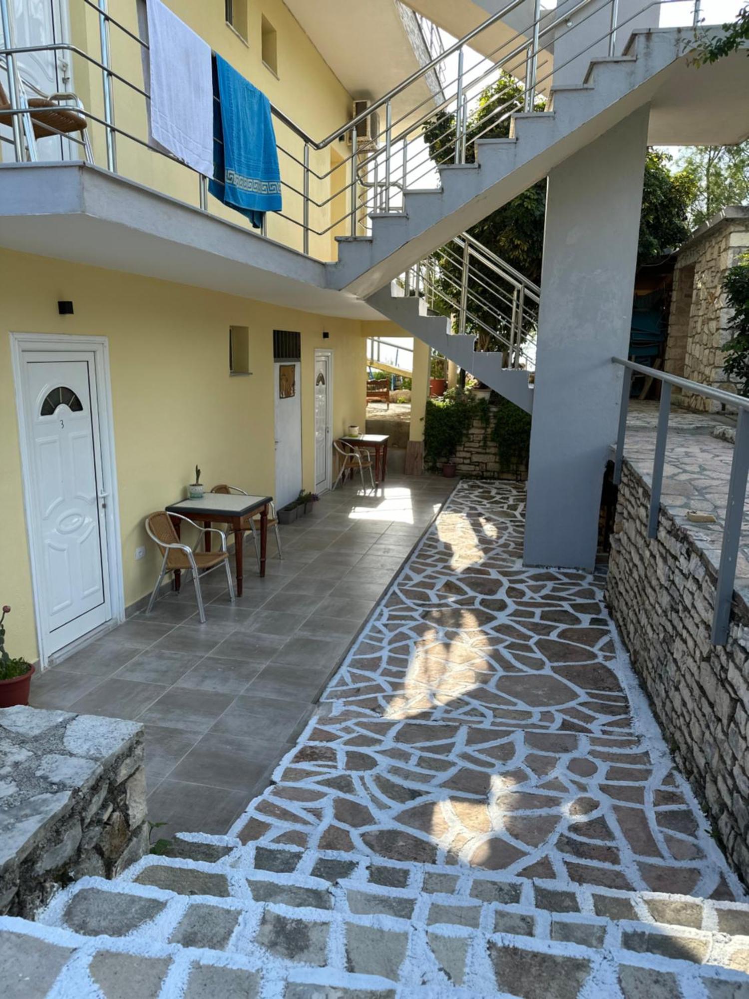 Potami Seashell Hotell Himare Exteriör bild